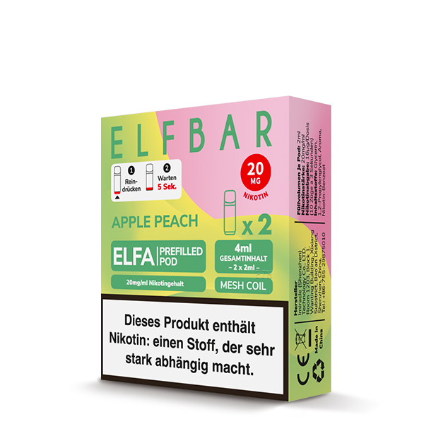 ELFA Pods Apple Peach