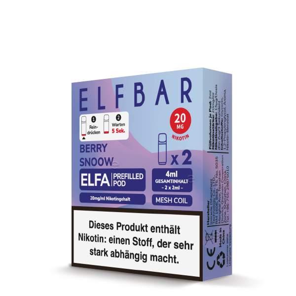 ELFA Pods Berry Snoow