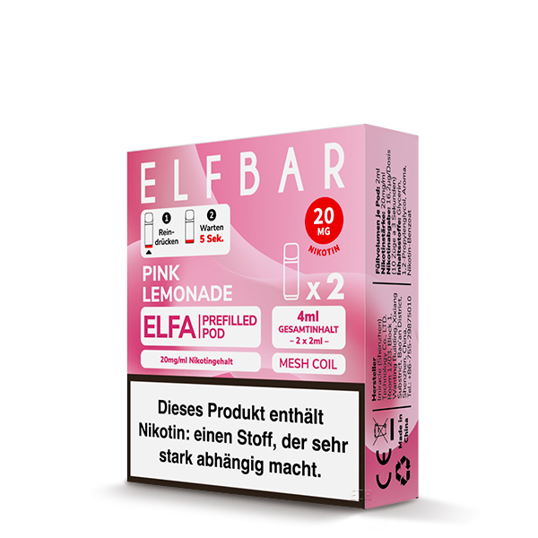 Elfa Pods Pink Lemonade